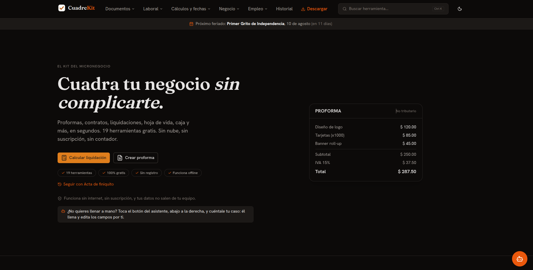 CuadreKit